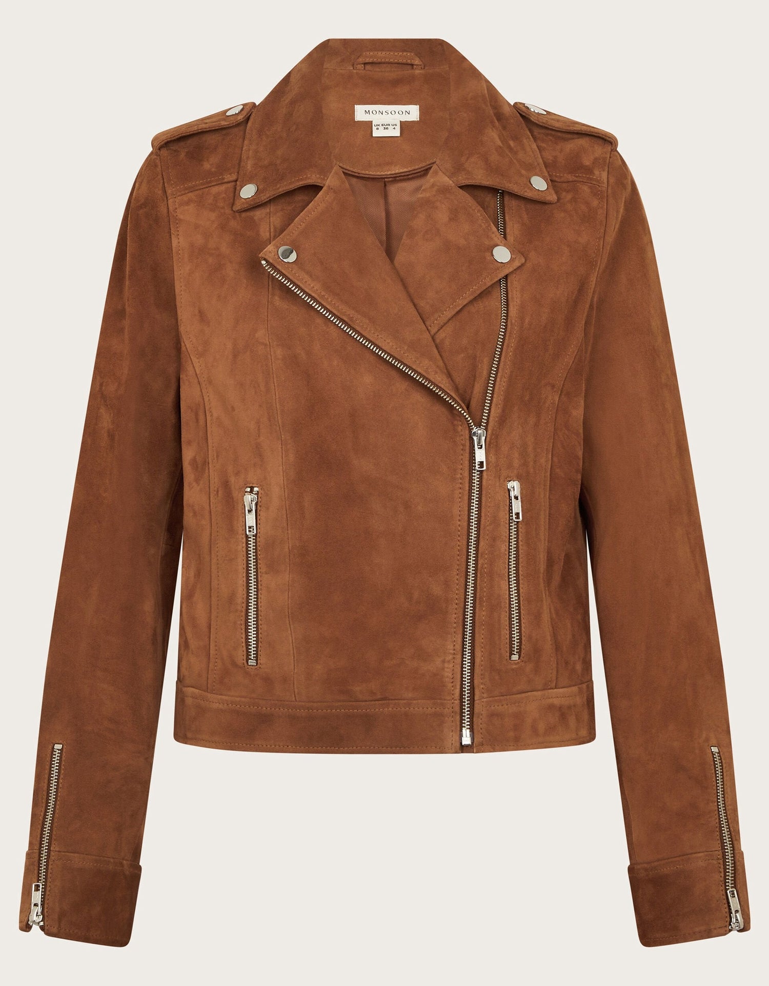 Sienna Suede Jacket Tan