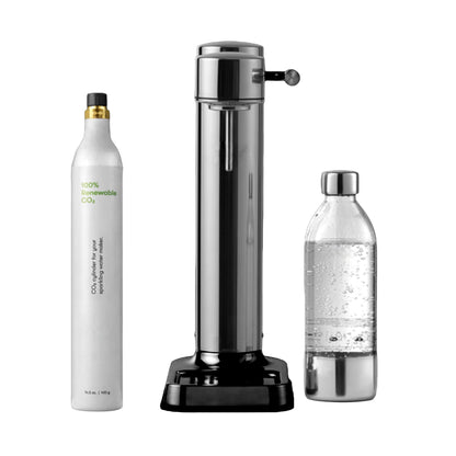 Sparkling Soda Water Maker with 1 x Water Bottle and 1 x CO2 Cylinder