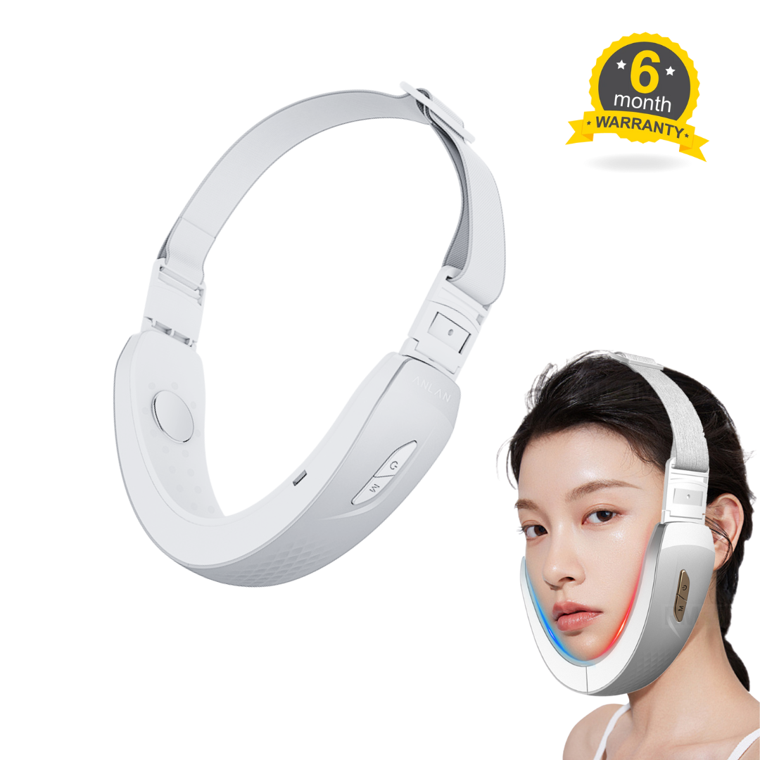 Infrared Face‑lifting Vibrating Belt | Remove Double‑Chin, Sin Glow, Tightening &amp; Skin Lift - NextMamas