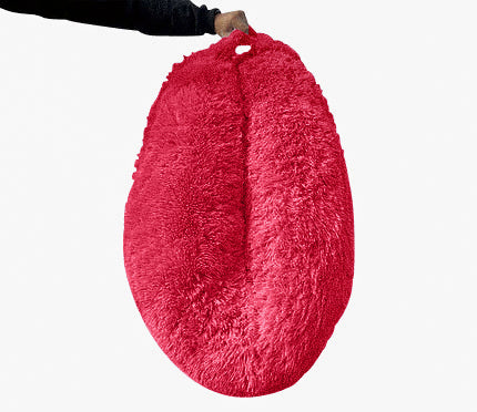 Comfy Giant Plush Faux Fur Bed | All Weather, Winters, Summers Bed | Removeable &amp; Washable Cover - NextMamas