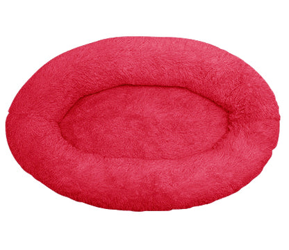 Comfy Giant Plush Faux Fur Bed | All Weather, Winters, Summers Bed | Removeable &amp; Washable Cover - NextMamas