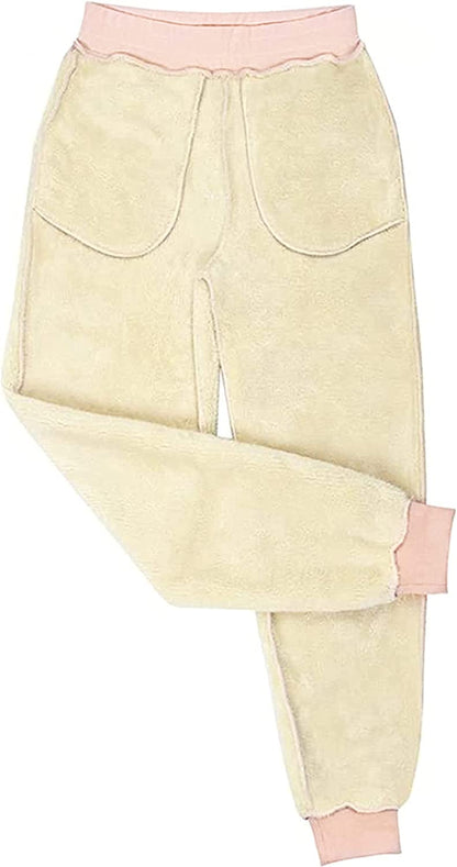 Comfy Womens Fleece Lined Joggers - NextMamas