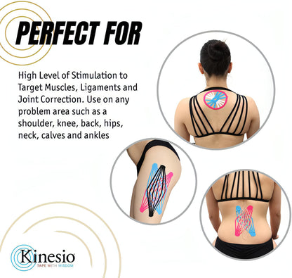 Kinesio Taping - Elastic Therapeutic Athletic Tape - NextMamas