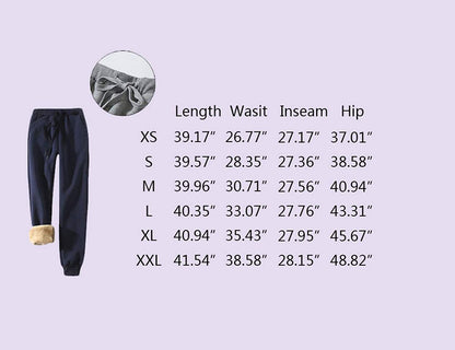Comfy Womens Fleece Lined Joggers - NextMamas
