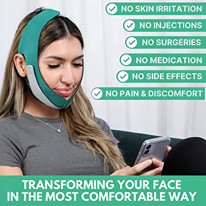 Double Chin Reducer – Reusable V-Line Lifting Mask - NextMamas