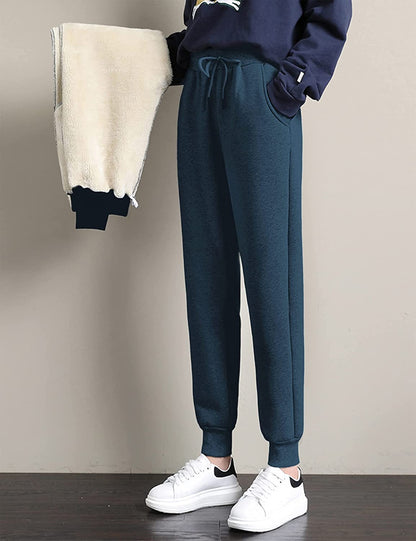 Comfy Womens Fleece Lined Joggers - NextMamas