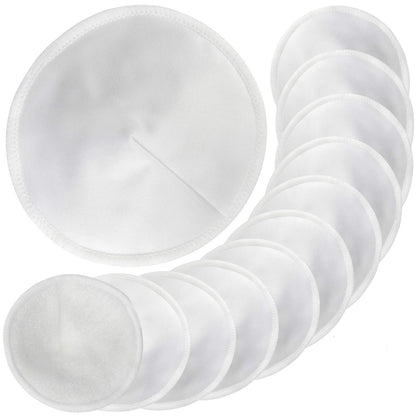 Organic Bamboo Nursing Breast Pads (6 units) | Breastfeeding Nipple Pads for Maternity - Reusable Breast Pads for Breastfeeding - NextMamas