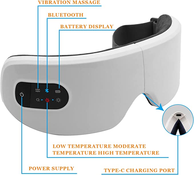 Portable Eye Massager with Heat - NextMamas