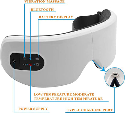 Portable Eye Massager with Heat - NextMamas