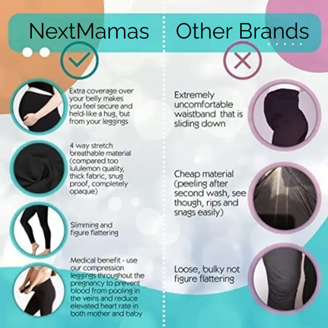 Maternity Leggings Active Wear - NextMamas