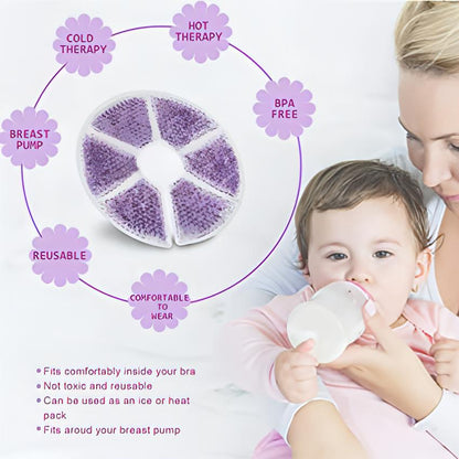 Breastfeeding Hot &amp; Cold Gel Pads – Pain Relief for Mastitis - NextMamas