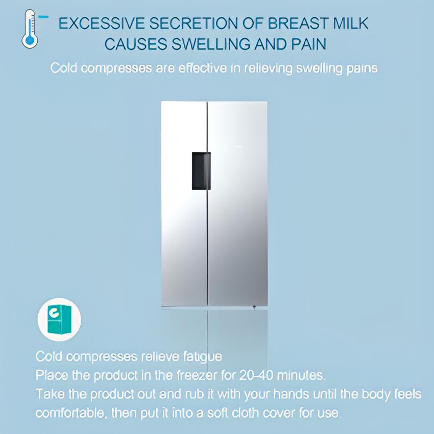 Breastfeeding Hot &amp; Cold Gel Pads – Pain Relief for Mastitis - NextMamas