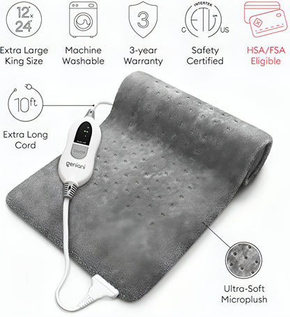 Electric Heating Pad for Pain Relief - NextMamas