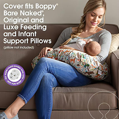 Nursing Pillow with Cover | Cotton Blend Fabric - NextMamas