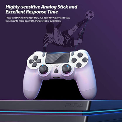 Wireless Game Controller – PS4 Compatible with Dual Vibration - NextMamas