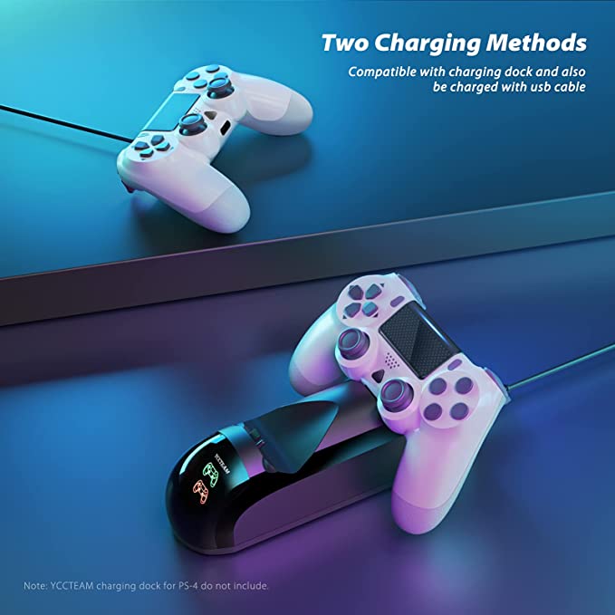 Wireless Game Controller – PS4 Compatible with Dual Vibration - NextMamas