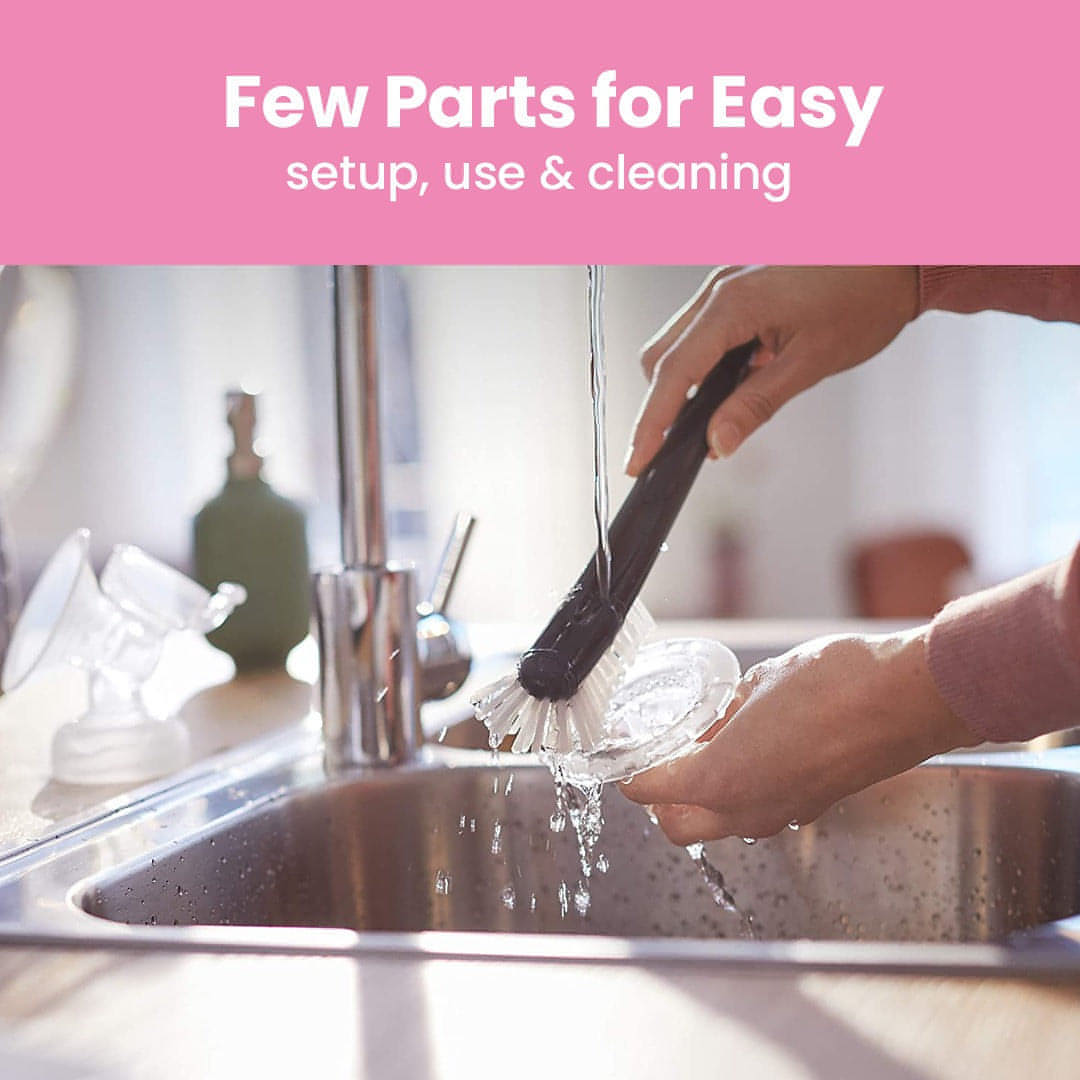 Double Rechargeable Breast Pump – Massage &amp; Pumping Modes - NextMamas