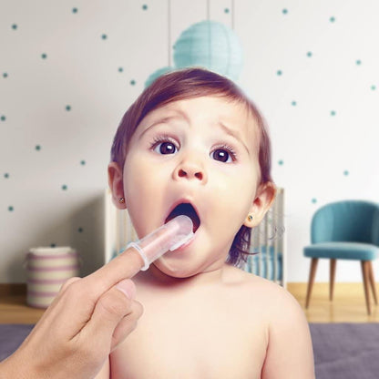 Baby Finger Toothbrush | Easy Baby Toothbrushing &amp; Dental Hygiene - NextMamas
