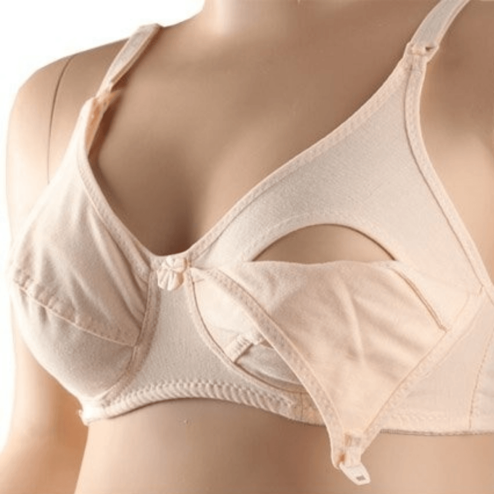 Breastfeeding Bra with Hook – Ideal for A &amp; B Cups - NextMamas