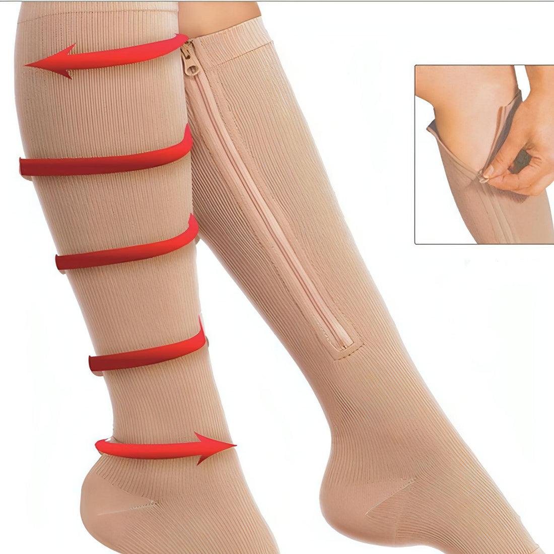 Compression Socks Stocking | For Pregnancy Leg Swelling, Leg Edema, Leg Pain, Varicose Vein, Surgery &amp; DVT - NextMamas