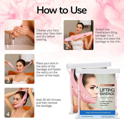 Double Chin Reducer – Reusable V-Line Lifting Mask - NextMamas