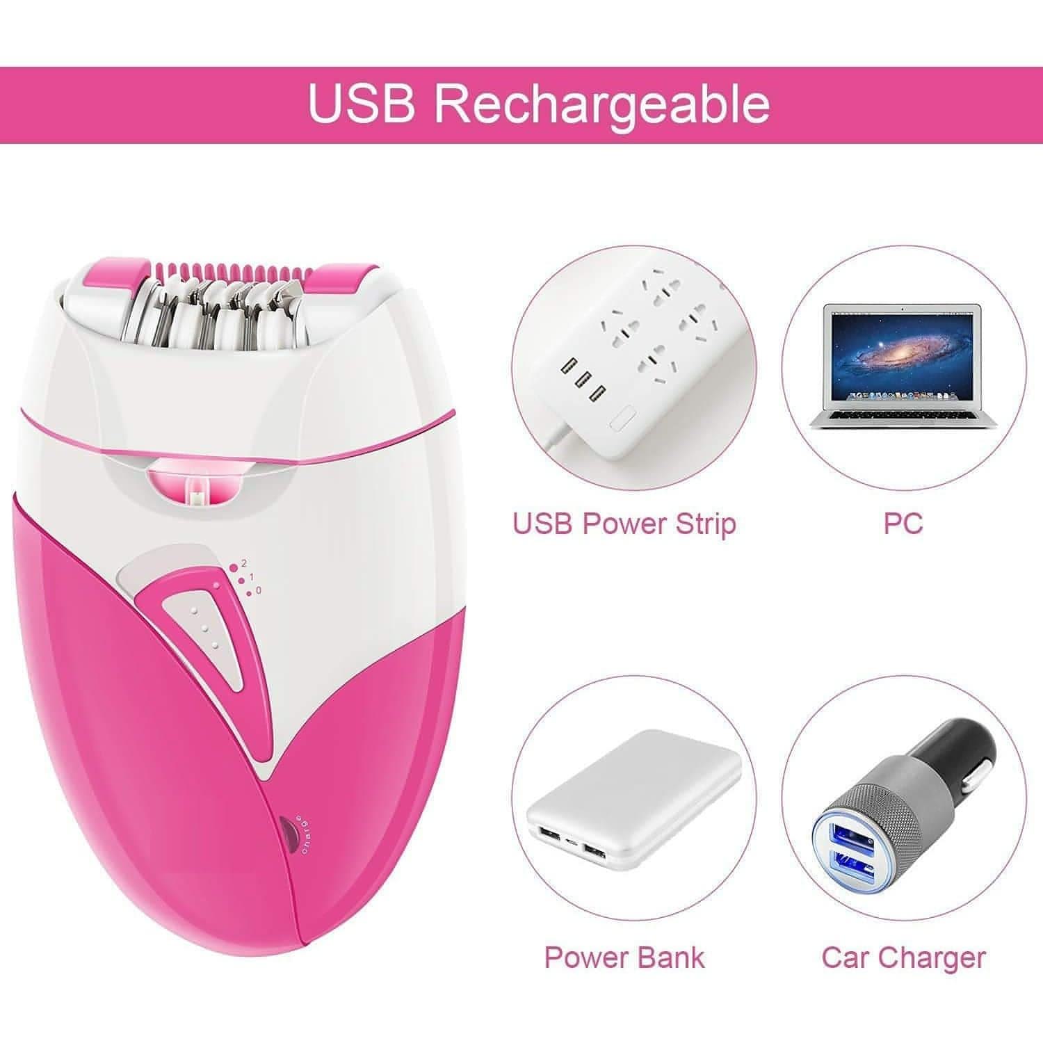 Rechargeable Full Body Epilator – For Legs, Arms &amp; More - NextMamas