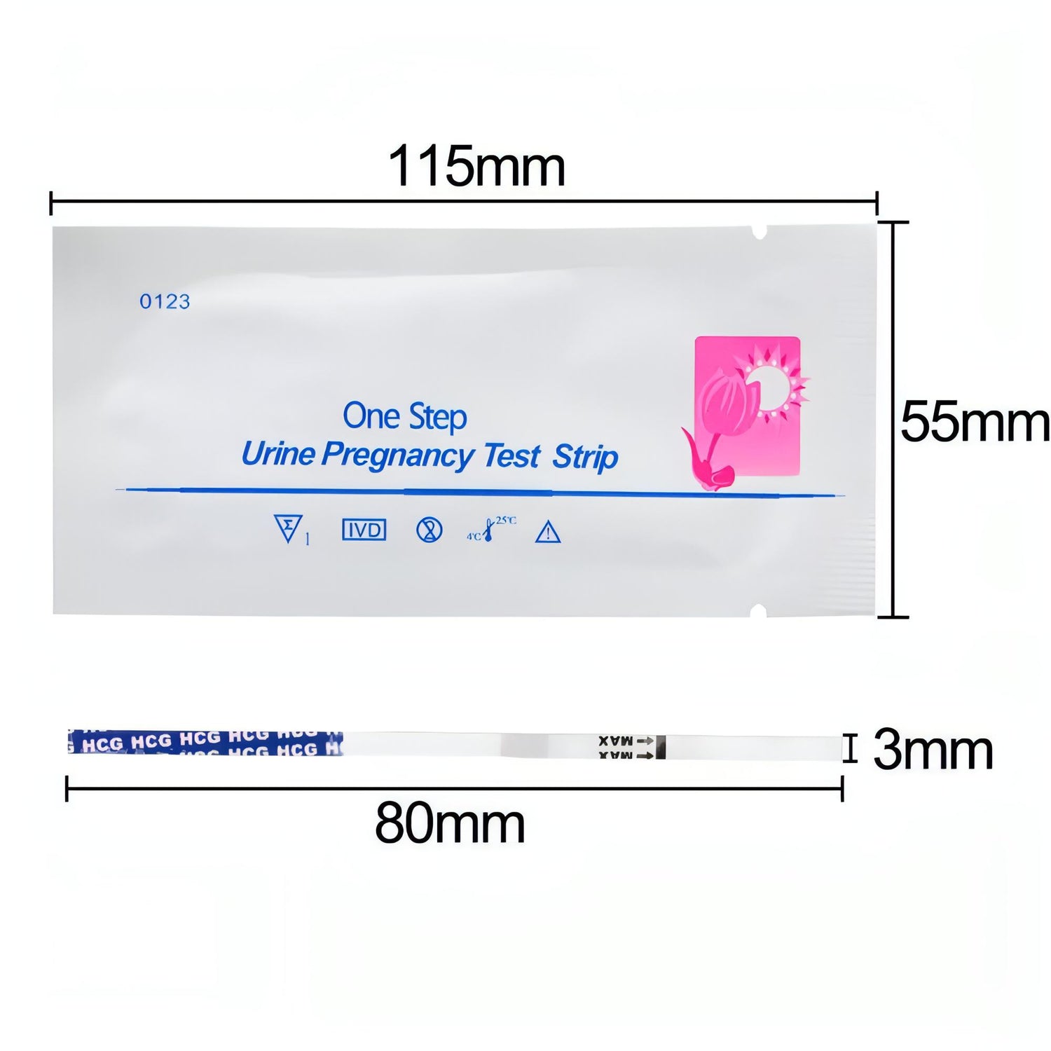 Ovulation Fertility and Early Pregnancy Test URINE Strips - NextMamas