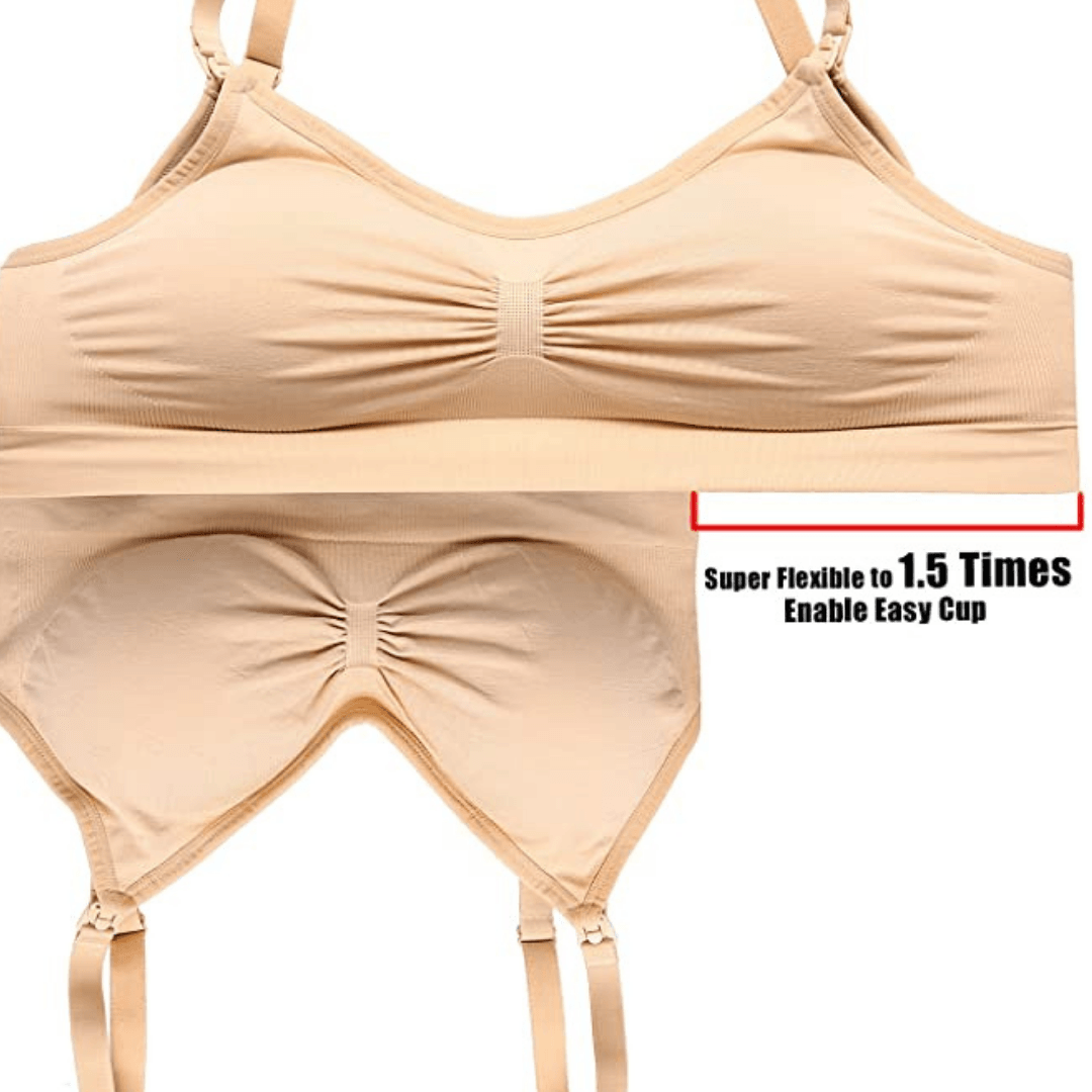 Padded Seamless Nursing Bra - NextMamas