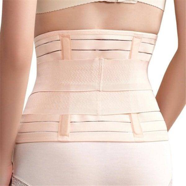 Postpartum Belly Wrap Plus Size C Section Recovery Belt Post