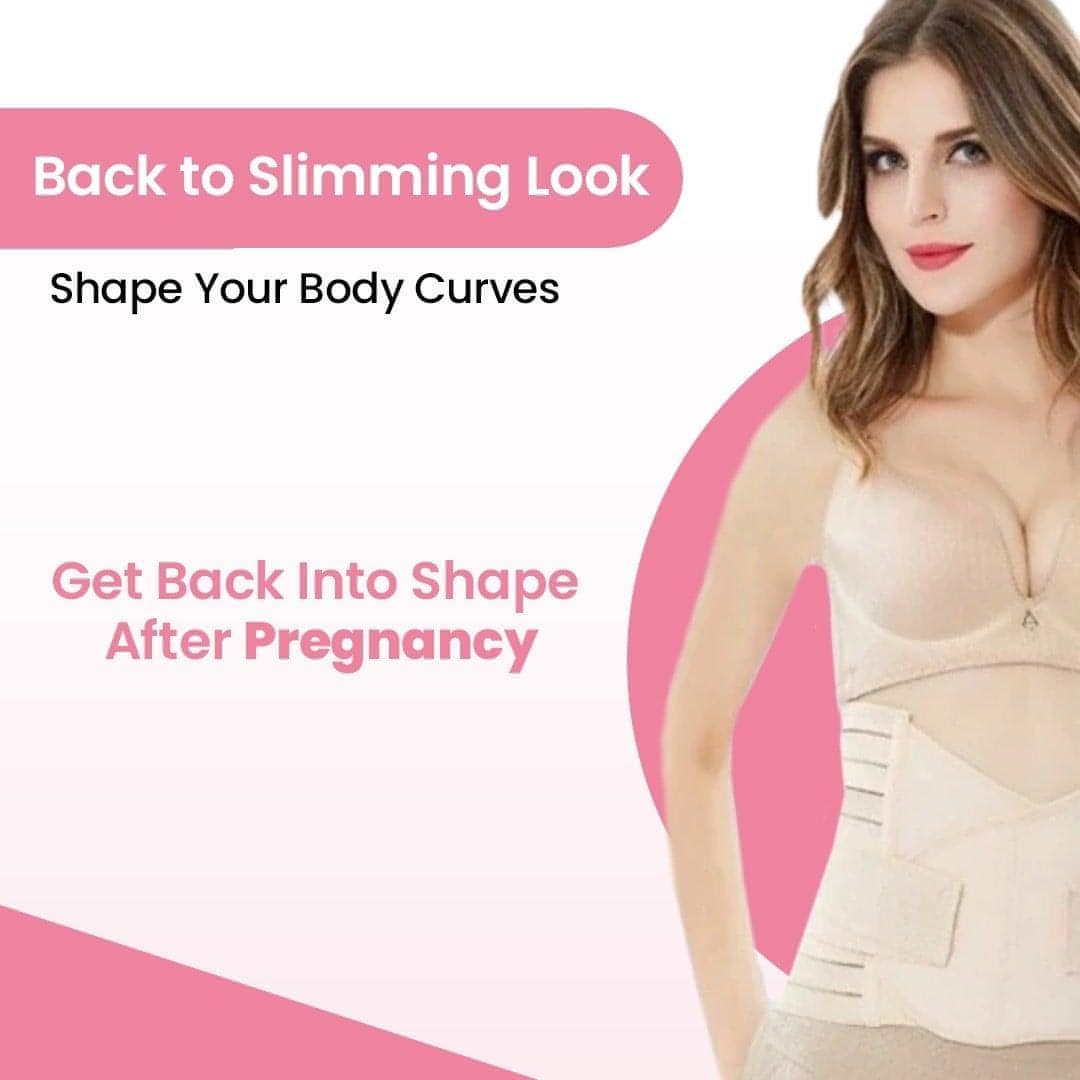 Postpartum Belt for Belly Fat, Loose Skin, Lower Abdominal Body Shaping &  Toning (Waist Belt) - NextMamas