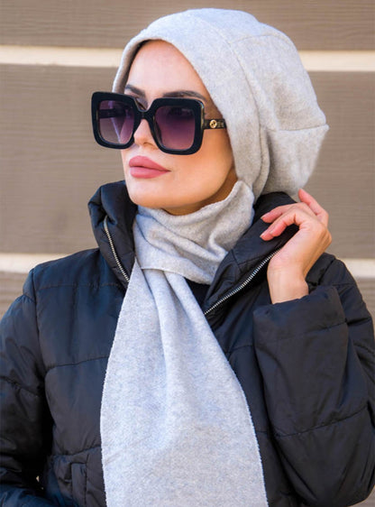 Plain Stylish Instant Scarf - NextMamas