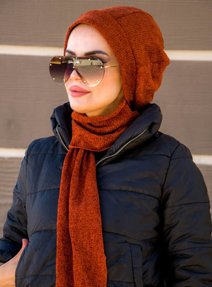 Plain Stylish Instant Scarf - NextMamas