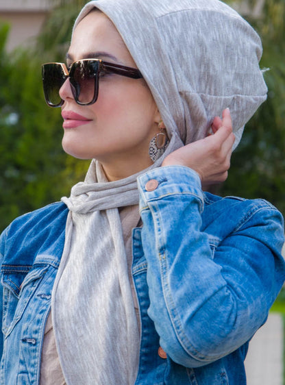 Plain Stylish Instant Scarf - NextMamas